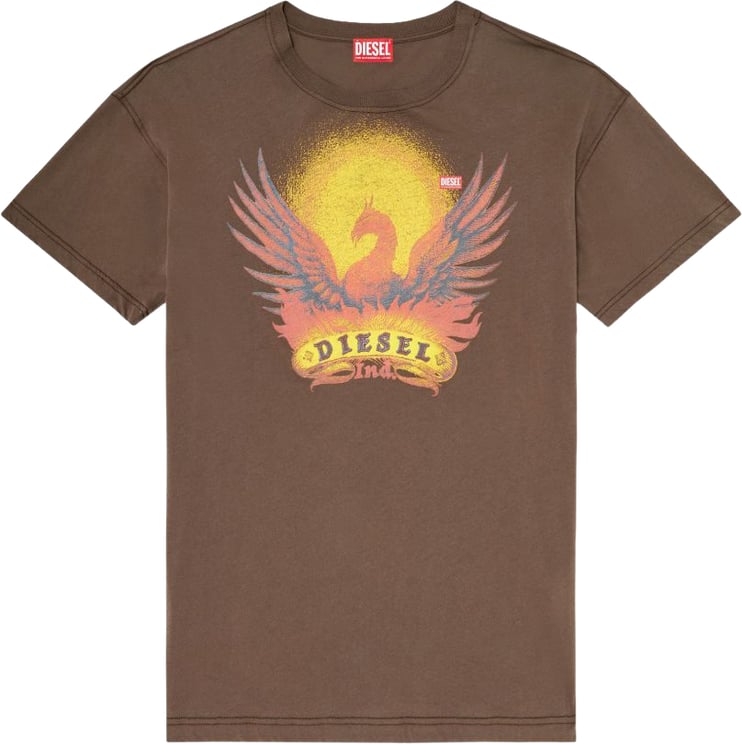 Diesel T-Shirts And Polos Brown