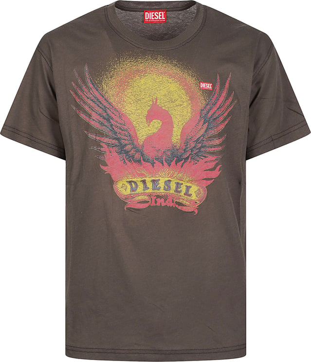 Diesel T-norm Aa1 T-shirt Brown
