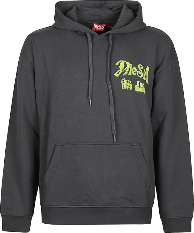 Diesel S-box T-aa2 Sweatshirt Grey