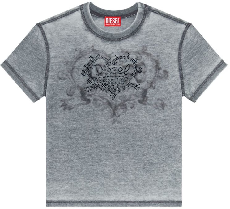 Diesel T-Shirts And Polos Grey