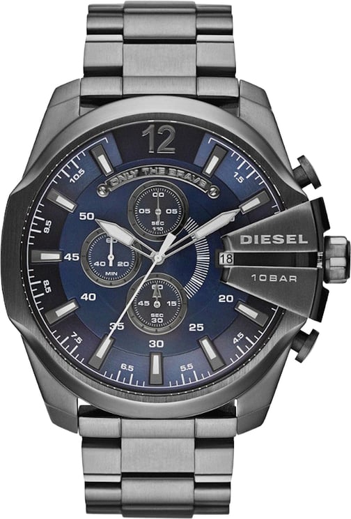 Diesel Diesel Mega Chief - Horloge - Grijs
