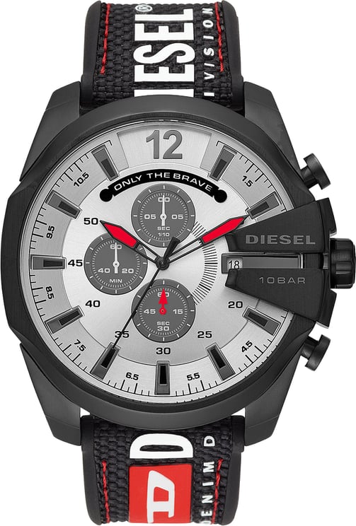 Diesel Diesel Mega Chief - Horloge - Zwart