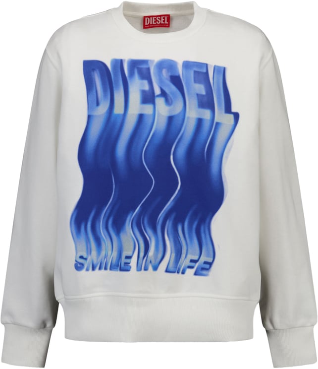 Diesel Diesel Kinder Jongens Trui In Off White