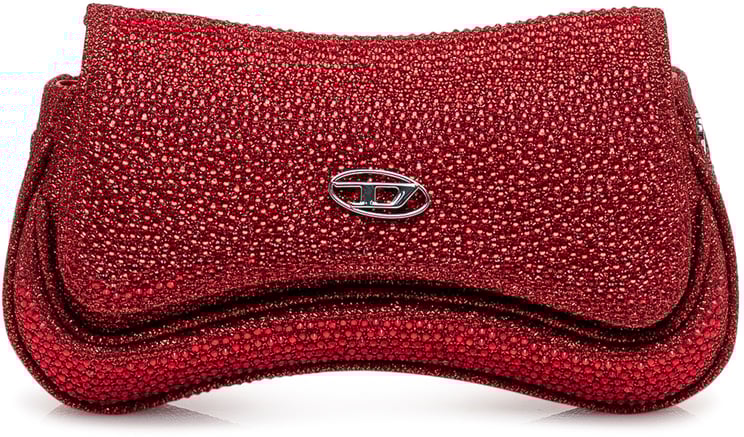 Diesel Borsa Play Crossbody XS con strass