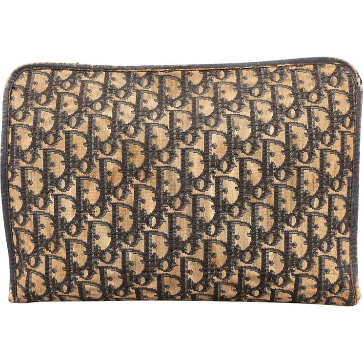 Dior Christian Dior Trotter Monogram Clutch