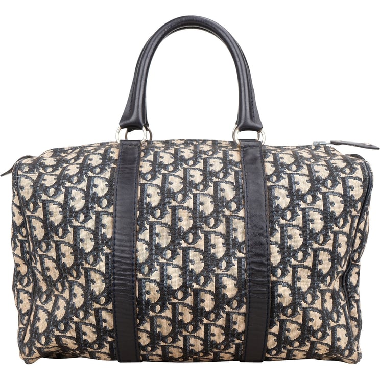 Dior Christian Dior Trotter Monogram Boston 30 Handbag