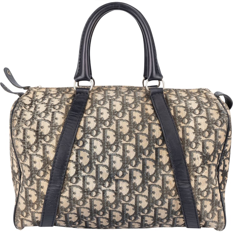 Dior Christian Dior Trotter Monogram Boston 30 Handbag