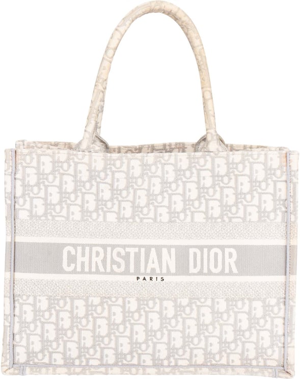 Dior Christian Dior Trotter Monogram Small Book Tote Handbag
