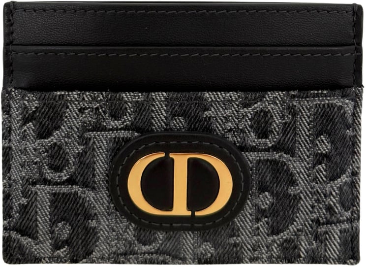 Dior Dior 30 Montaigne Freesia Card Holder Dark Blue