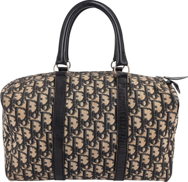 Dior Christian Dior Trotter Monogram Boston 30 Handbag