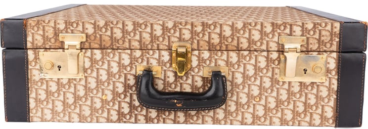 Dior Christian Dior Trotter Monogram 60 Suitcase Trunk