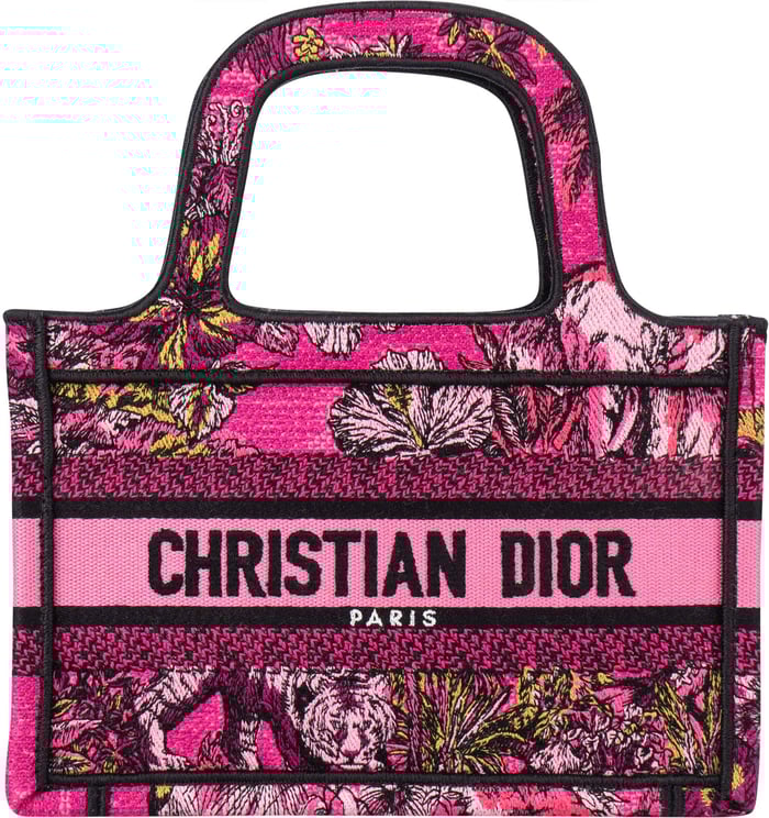 Dior Christian Dior Oblique Monogram Micro Book Tote Handbag