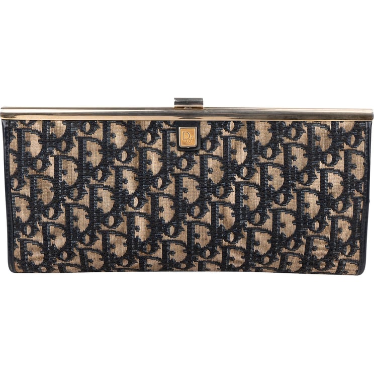 Dior Christian Dior Trotter Monogram Vintage Clutch