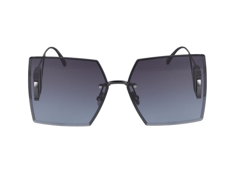 Dior Black 30Montaigne Square Sunglasses