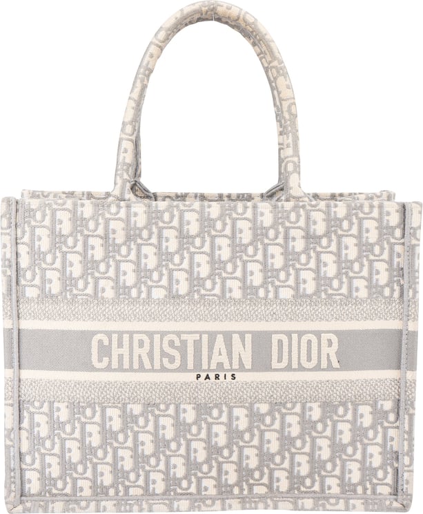 Dior Christian Dior Trotter Monogram Small Book Tote Handbag