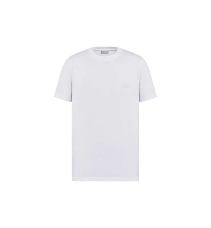 Dior Short-Sleeve Crew Neck Logo T-Shirt