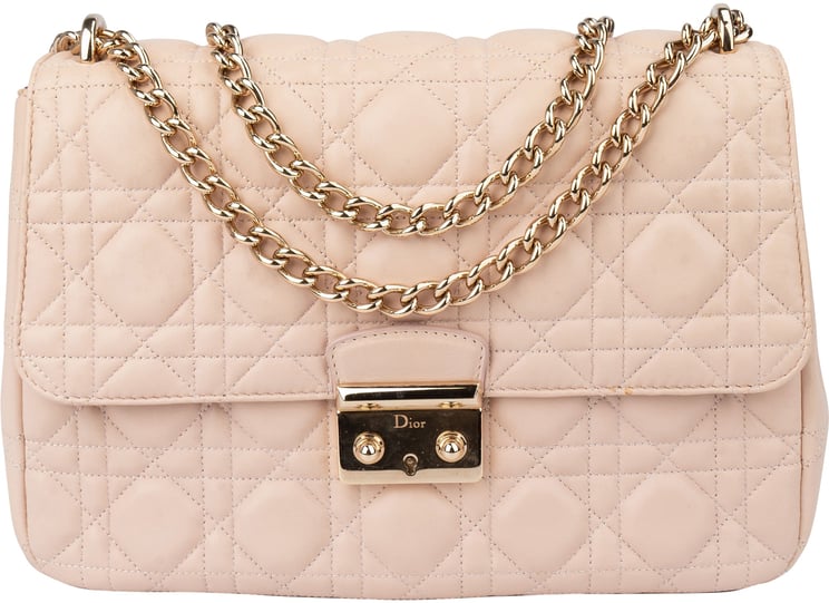 Dior Christian Dior Quilted Leather Cannage Crossbody Bag