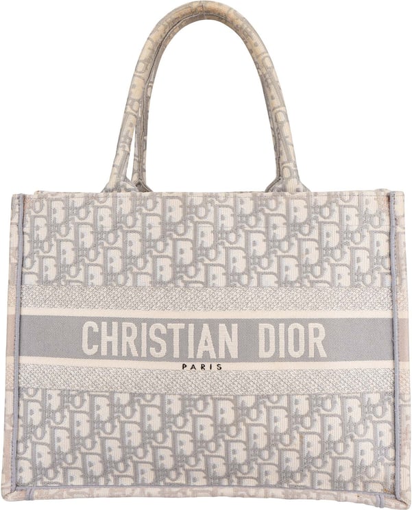 Dior Christian Dior Medium Book Tote Monogram Handbag