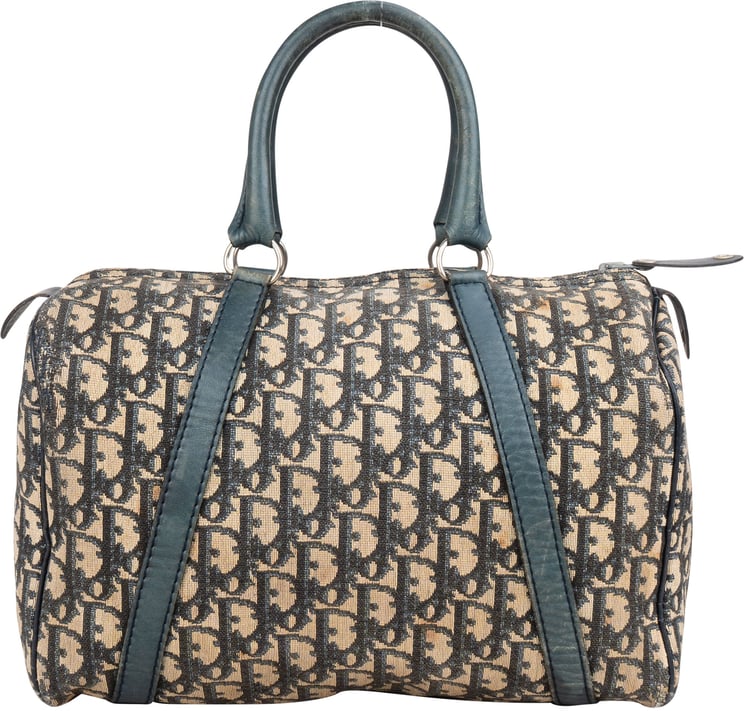 Dior Christian Dior Trotter Monogram Boston 30 Handbag
