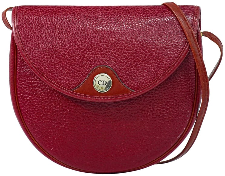 Dior Christian Dior Vintage Shoulder Bag Leather