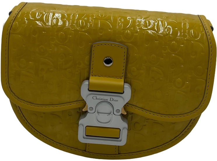 Dior Christian Dior Gallop Flap Messenger Bag Oblique Canvas Small