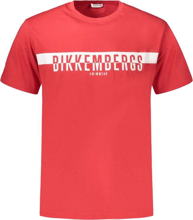 Dirk Bikkembergs Bikkembergs Red Cotton Men's T-Shirt