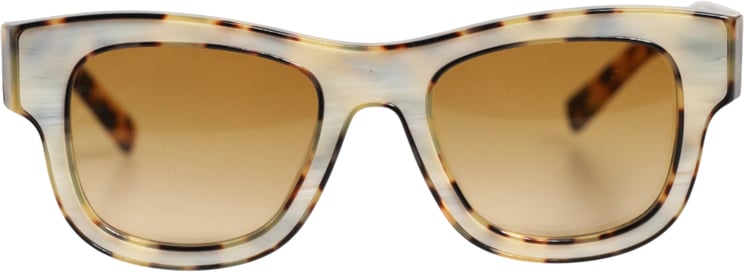 Dolce & Gabbana Dolce & Gabbana DG4379F White Tortoiseshell Gradient Acetate Shades Sunglasses