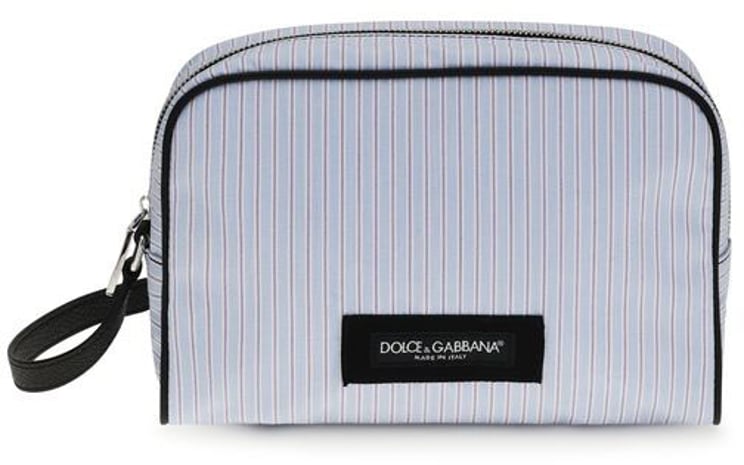 Dolce & Gabbana Dolce & Gabbana Blue Cotton Handbag