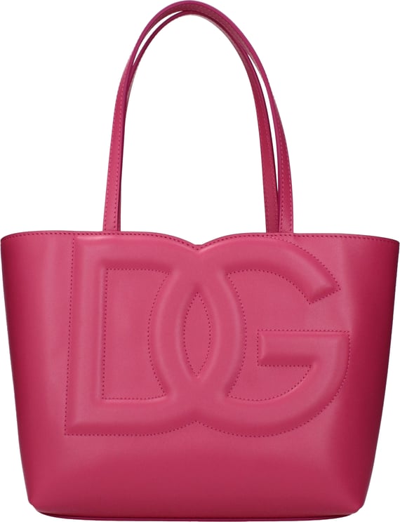 Dolce & Gabbana Dolce & Gabbana Pink Leather Handbag