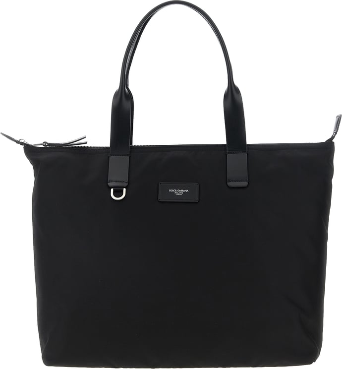 Dolce & Gabbana Dolce & Gabbana Black Polyamide Tote Bag