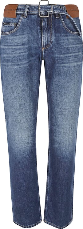 Dolce & Gabbana Medium Blue Denim Jeans