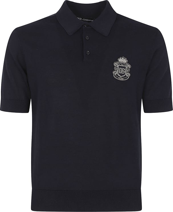 Dolce & Gabbana Cotton Polo Shirt With Classic Collar