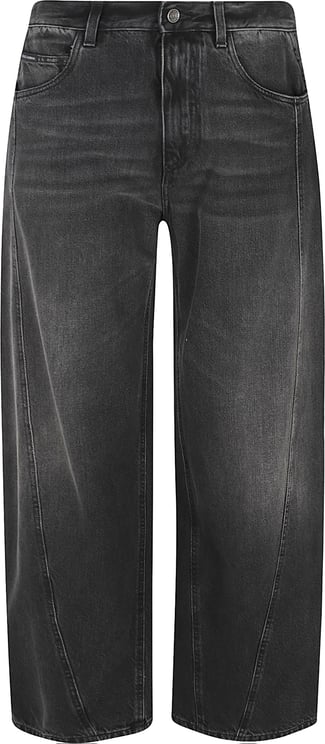 Dolce & Gabbana Washed Black Denim Trousers