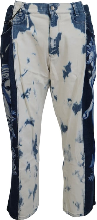 Dolce & Gabbana Dolce & Gabbana Blue Ceasar Denim Cotton Loose Fit Jeans