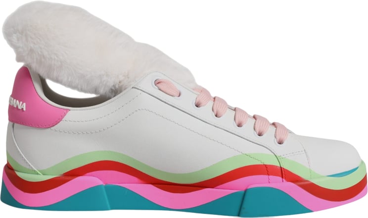 Dolce & Gabbana Dolce & Gabbana Multicolor Low Top Trainers Sneakers Shoes