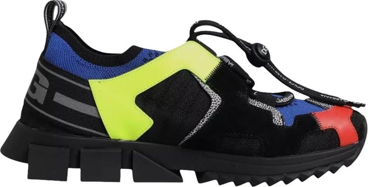 Dolce & Gabbana Dolce & Gabbana Multicolor Mesh Sorrento Trekking Sneakers Shoes