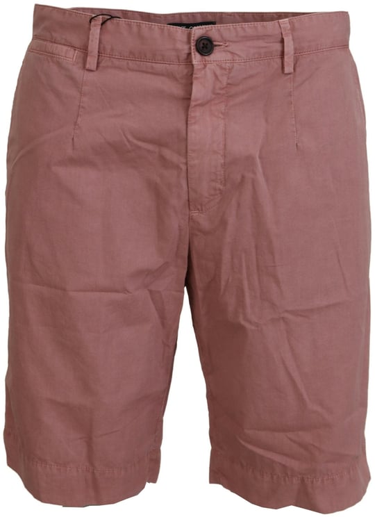 Dolce & Gabbana Dolce & Gabbana Pink Chinos Cotton Casual Mens Shorts