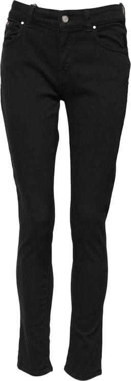Dolce & Gabbana Dolce & Gabbana Black Cotton Skinny Mid Waist Denim Jeans