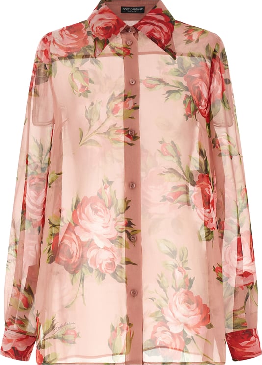 Dolce & Gabbana Dolce & Gabbana Multicolor Silk Blouse