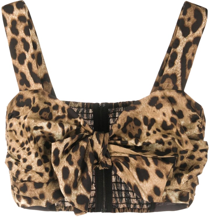 Dolce & Gabbana Top Leopard Print
