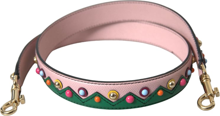 Dolce & Gabbana Dolce & Gabbana Pink Leather Handbag Accessory Shoulder Strap