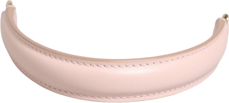 Dolce & Gabbana Dolce & Gabbana Strap Pink Leather Gold Tone Big Bag Handle Shoulder Strap