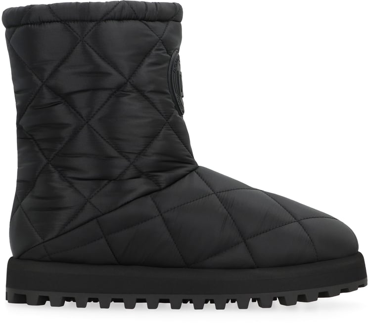 Dolce & Gabbana Quilted nylon boots