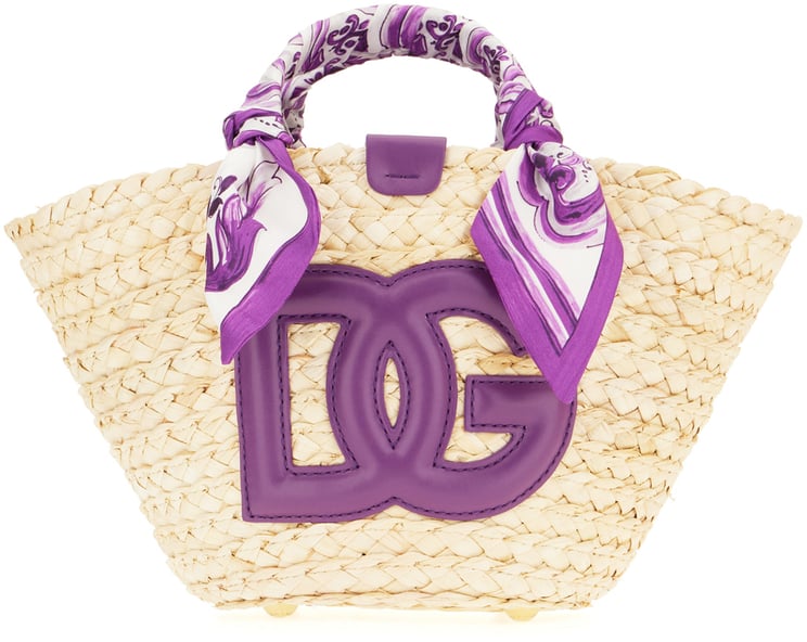 Dolce & Gabbana Dolce&gabbana Straw small Kendra handbag