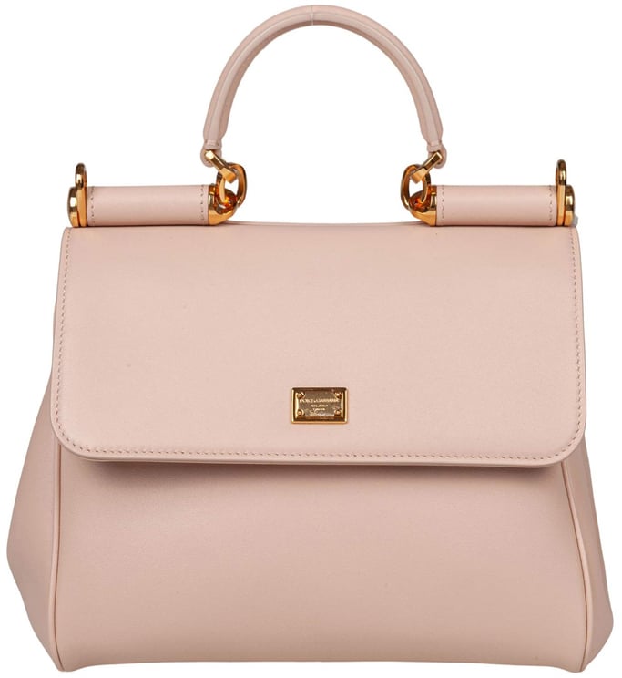 Dolce & Gabbana Dolce & gabbana my sicily handbag in nude leather