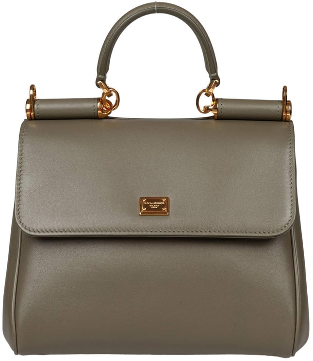 Dolce & Gabbana Dolce & gabbana my sicily leather handbag in green