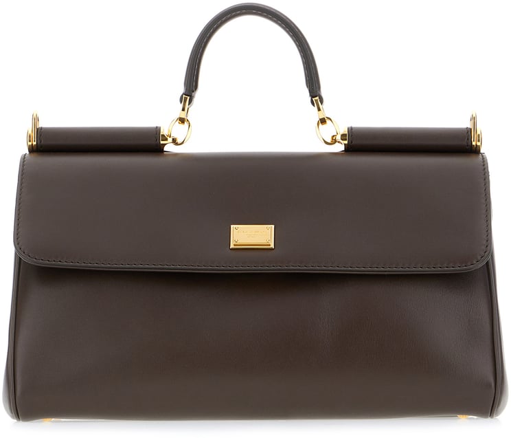 Dolce & Gabbana Dolce&gabbana Dark brown leather handbag