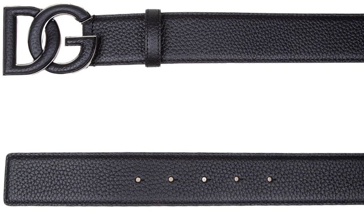 Dolce & Gabbana Dolce & gabbana leather belt with dg logo