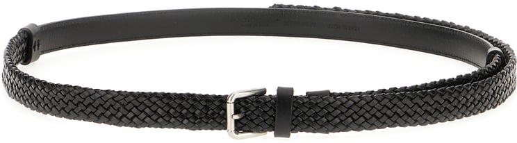 Dolce & Gabbana Dolce & Gabbana Black leather belt