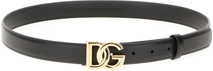 Dolce & Gabbana Dolce&gabbana Black leather belt